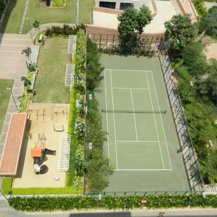 Balcony, sobha-palm-courts 3 Bedroom 1500 Sq.Ft. Apartment In Kogilu Road Bangalore 9939280