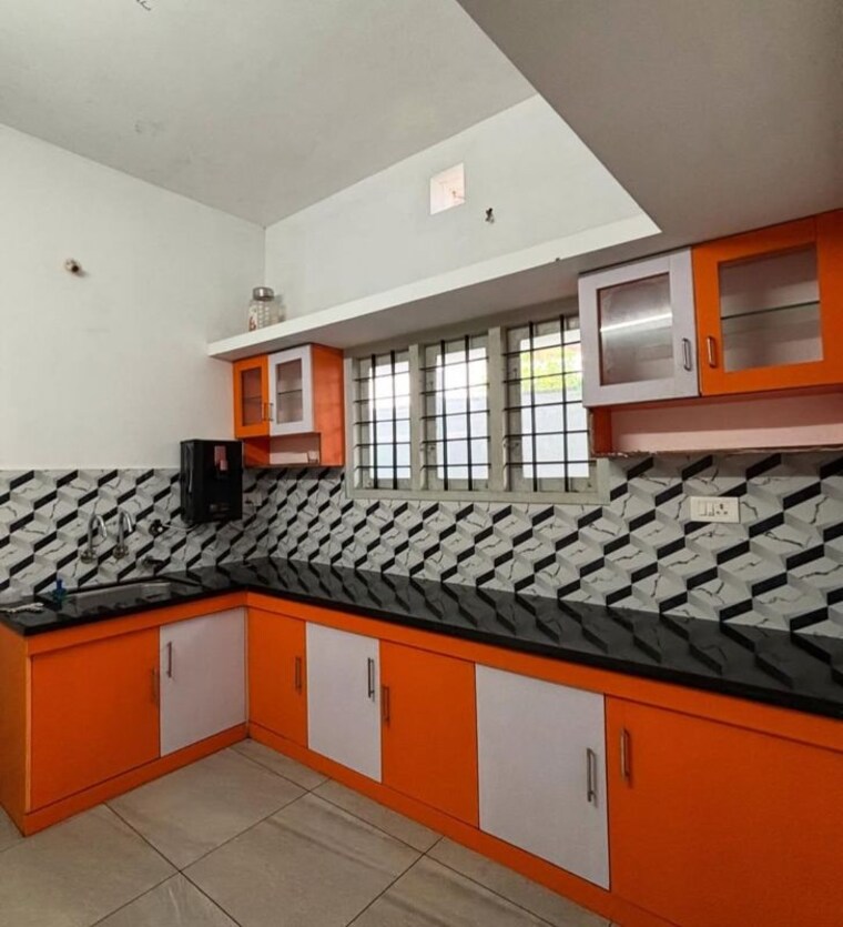 Kitchen, olavakode 3 Bedroom 1180 Sq.Ft. Villa In Olavakode Palakkad 9939263