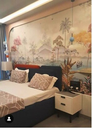 Bedroom in 2 BHK Apartment at Godrej Platinum Mumbai, Vikhroli East – for Rent