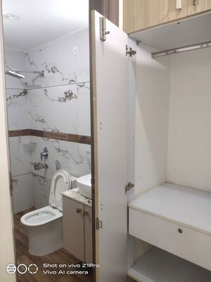 Bathroom in 3 BHK Builder Floor at Sushant Lok 2, Sector 57 – for Rent