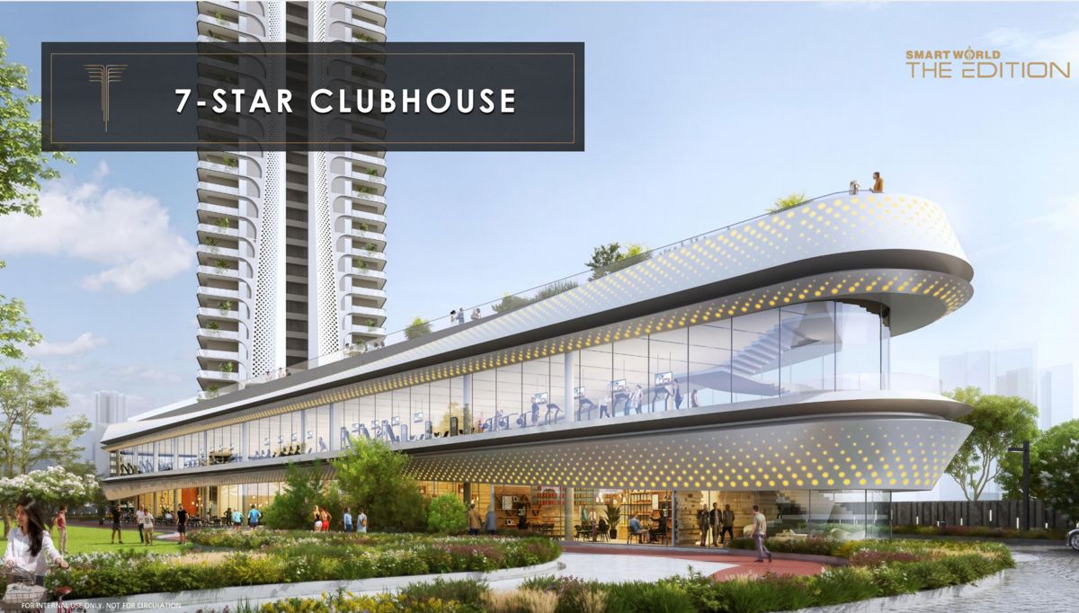 3.5 BHK + Servant Room,Study Room Apartment For Sale in Smart World The Edition