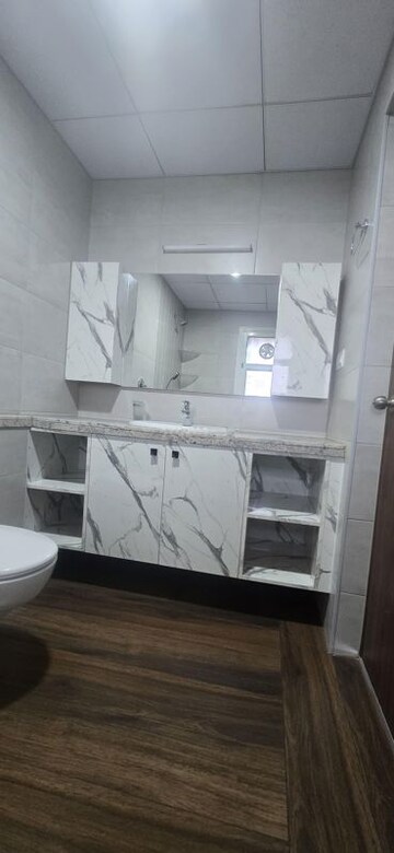 Bathroom in 3 BHK Apartment at Sobha Windsor, Whitefield – for Rent