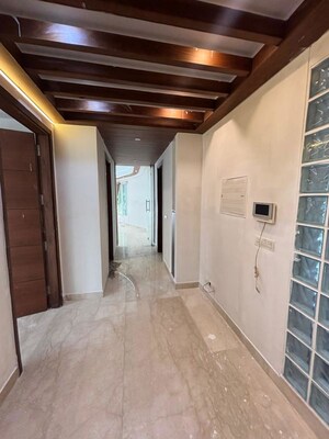 Building Lobby in 3 BHK Builder Floor at Greater Kailash I – for Sale