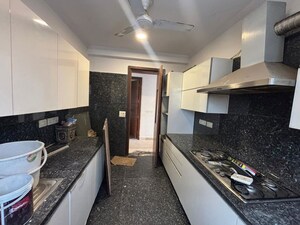 Kitchen in 3 BHK Builder Floor at Greater Kailash I – for Sale