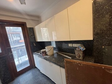 Kitchen in 3 BHK Builder Floor at Greater Kailash I – for Sale