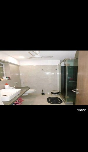 Bathroom in 3 BHK Apartment at Sethia Grandeur, Bandra East – for Rent