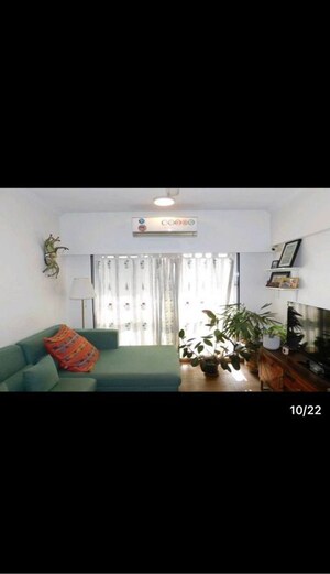 Living Room in 3 BHK Apartment at Sethia Grandeur, Bandra East – for Rent