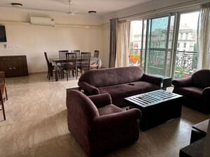 Living Room in 3 BHK Apartment at Hiranandani Tribeca, Patlipada – for Rent