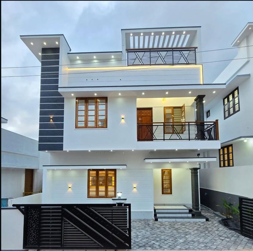 3 BHK + Pooja Room Villa For Sale in Puthuppariyaram
