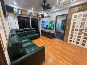 Living Room in 3 BHK Apartment at Aparna Serene Park, Kondapur – for Rent