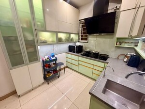 Kitchen in 3 BHK Apartment at Aparna Serene Park, Kondapur – for Rent