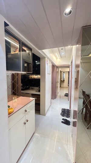 Team Area in 2 BHK Apartment at Shree Tirupati STG Signature Residency, Thane West – for Rent