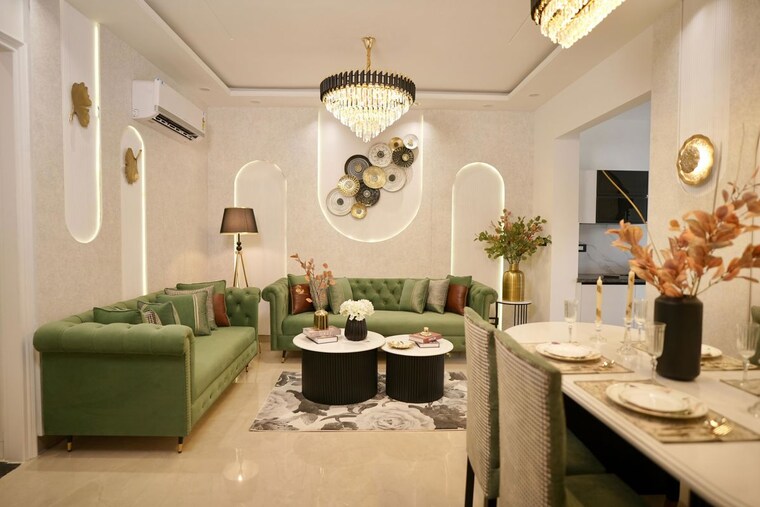 Living Room, patiala road 3 Bedroom 150 Sq.Ft. Apartment In Patiala Road Zirakpur 9939413