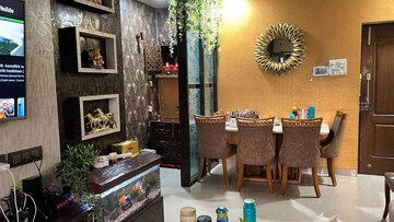 Living Room in 2 BHK Apartment at K Raheja Heights, Malad East – for Rent