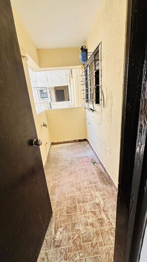 Balcony in 2 BHK Apartment at Kumar Shantiniketan Phase 1, Pashan – for Rent