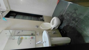 Bathroom in 2 BHK Apartment at Satellite Tower, Goregaon East – for Rent