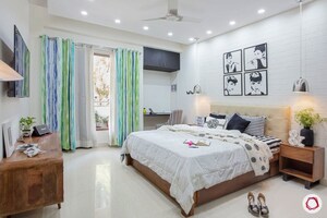 Bedroom in 3 BHK Apartment at DLF Regal Gardens, Sector 90 – for Sale