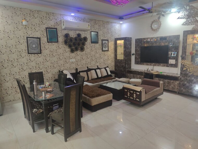 Living Room, parklands 4 Bedroom 1485 Sq.Yd. Builder Floor In Sector 85 Faridabad 9939573