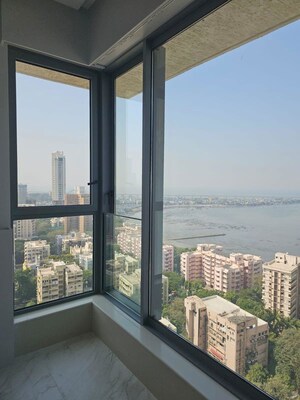 Balcony in 3 BHK Apartment at Hubtown 25 South, Prabhadevi – for Rent