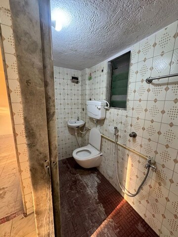 Bathroom in 3 BHK Builder Floor at Shantinagar CHS, Mira Road – for Rent