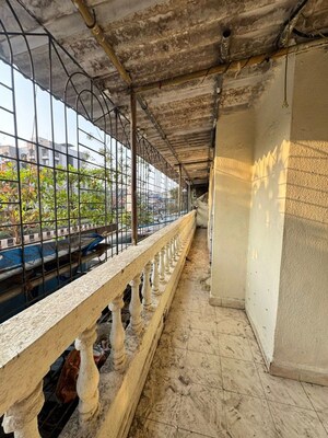 Balcony in 3 BHK Builder Floor at Shantinagar CHS, Mira Road – for Rent