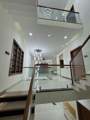 Staircase in 5 BHK Independent House at Kogilu – for Sale