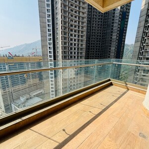 Balcony in 2.5 BHK Apartment at Prestige Siesta, Ghati Pada – for Rent