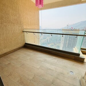 Balcony in 2.5 BHK Apartment at Prestige Siesta, Ghati Pada – for Rent