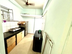 Staircase in 2 BHK Apartment at Haware Silicon Tower, Palm Beach – for Sale