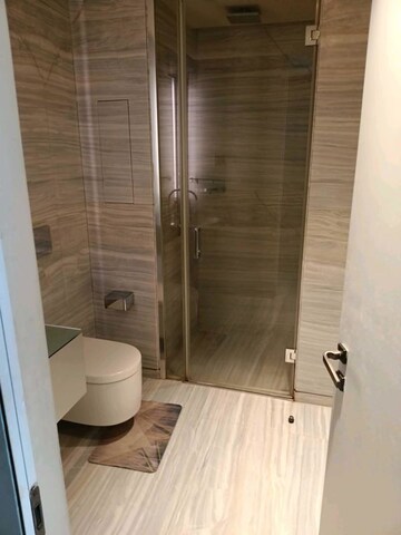Bathroom in 3 BHK Apartment at Lodha The World Towers World One Tier 2, Worli – for Rent