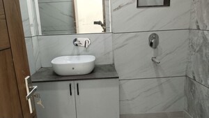 Bathroom in 3 BHK Apartment at Sector 6 Dwarka – for Rent