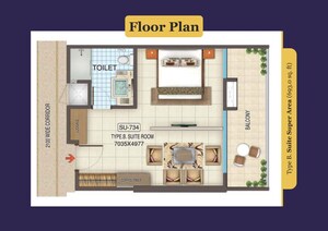 Floor Plan in  Shop at Kaveri City Center, Delta I Greater Noida – for Sale