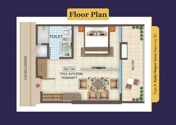 Floor Plan in  Shop at Kaveri City Center, Delta I Greater Noida – for Sale