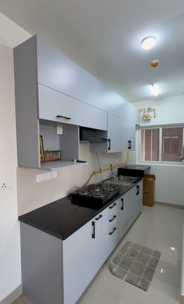 Kitchen in 3 BHK Apartment at Brigade El Dorado Feldspar, Bagaluru – for Rent