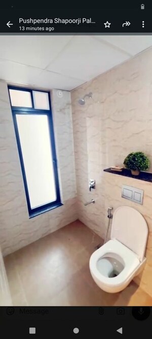 Bathroom in 3 BHK Apartment at Shapoorji Pallonji Sensorium, Hinjewadi – for Sale