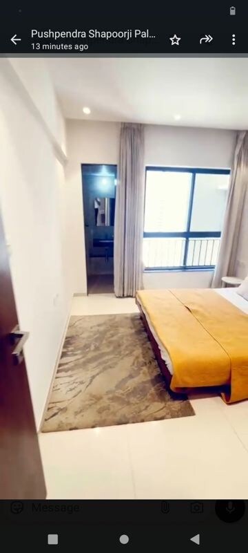 Bedroom in 3 BHK Apartment at Shapoorji Pallonji Sensorium, Hinjewadi – for Sale