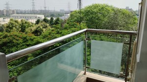 Balcony in 3 BHK Builder Floor at Sector 12 – for Rent