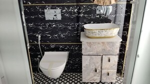 Attached Bathroom in 3 BHK Builder Floor at Sector 12 – for Rent