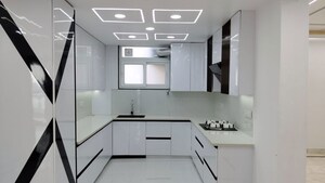 Kitchen in 3 BHK Builder Floor at Sector 12 – for Rent