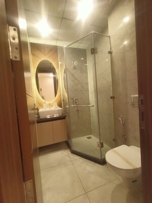 Bathroom in 3 BHK Builder Floor at NKV Golden Avenue, Sohna Sector 35 – for Sale