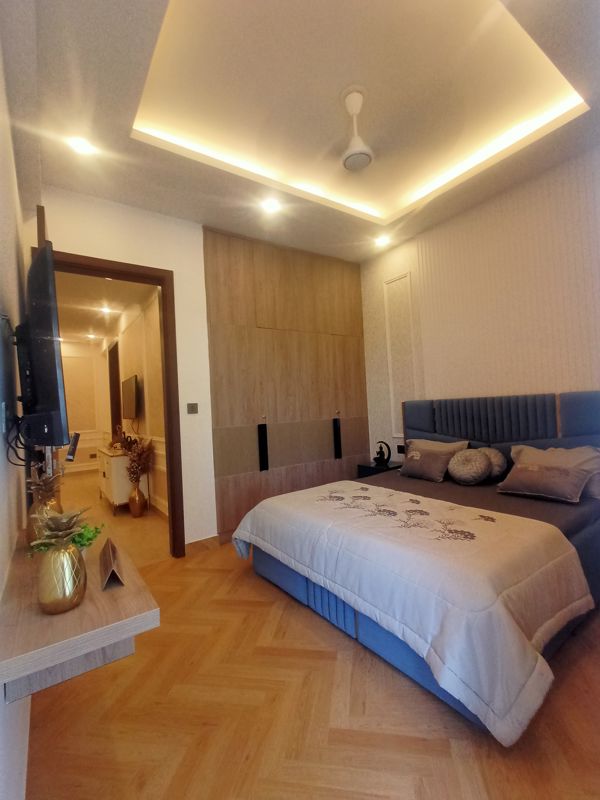 3 BHK + Pooja Room,Study Room 1250 Sq.Ft. Builder Floor in NKV Golden Avenue