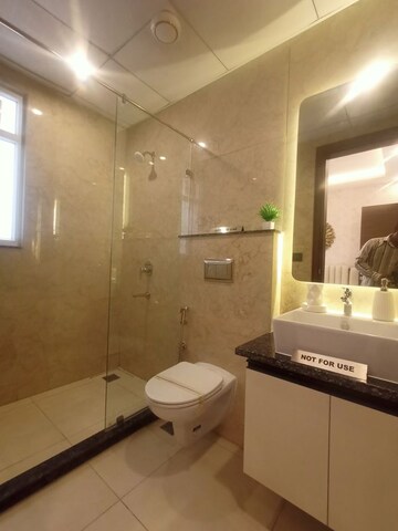 Bathroom in 3 BHK Builder Floor at NKV Golden Avenue, Sohna Sector 35 – for Sale