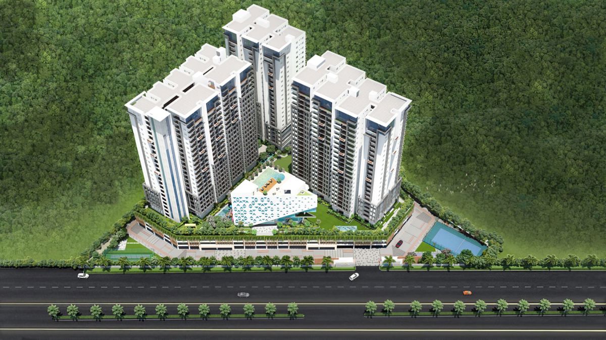 3 BHK + Pooja Room Apartment For Sale in Elegant Nivasa