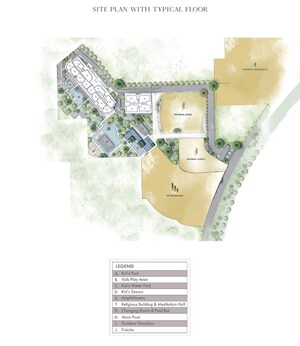 Master Plan in 3 BHK Apartment at Krisumi Waterside Residences, Sector 36a – for Sale