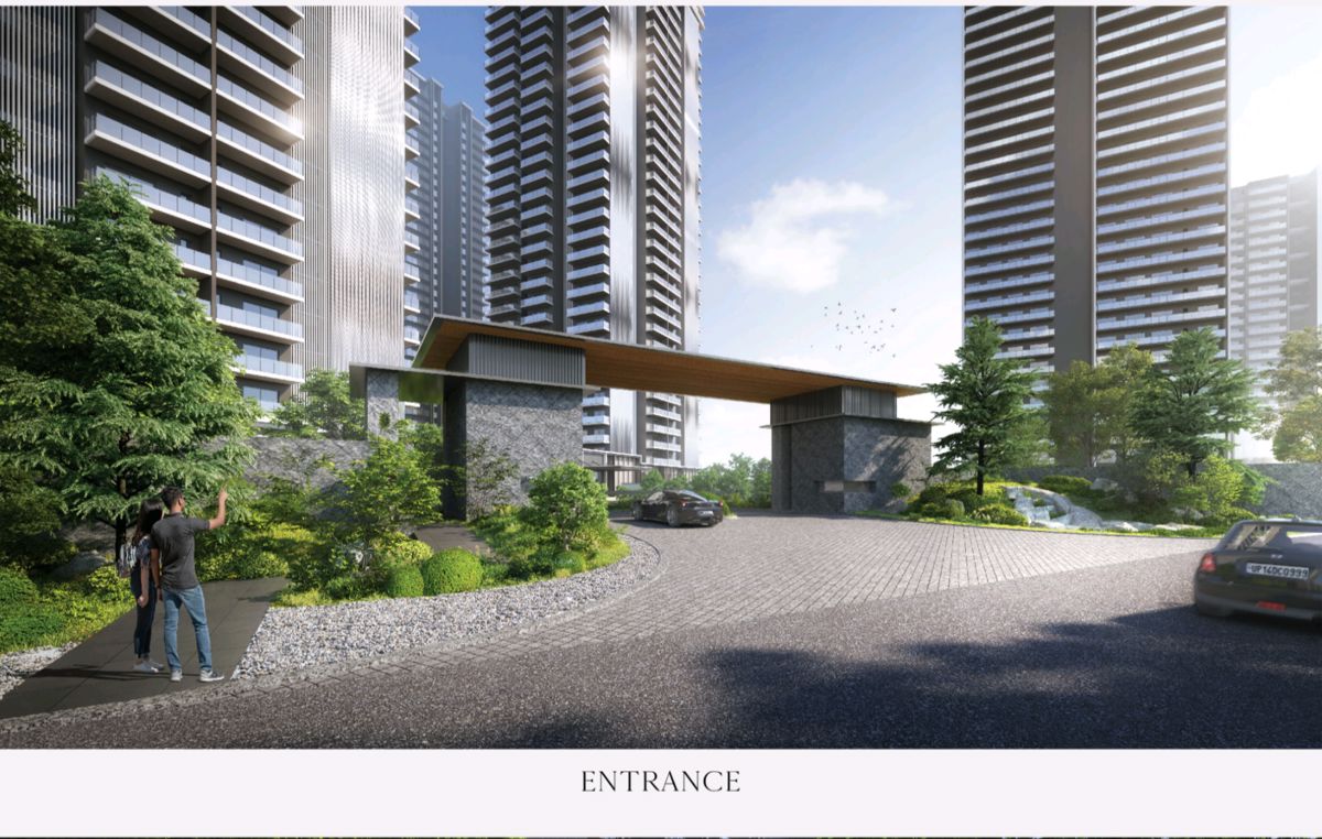 3 BHK + Pooja Room 2260 Sq.Ft. Apartment in Krisumi Waterside Residences