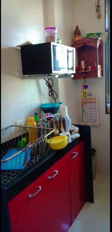 Kitchen in 1 BHK Apartment at Vasant Fiona, Pokhran Road No Two – for Rent