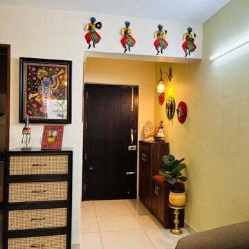 Living Room in 2 BHK Apartment at Sankalp Square, Lottegollahalli – for Sale