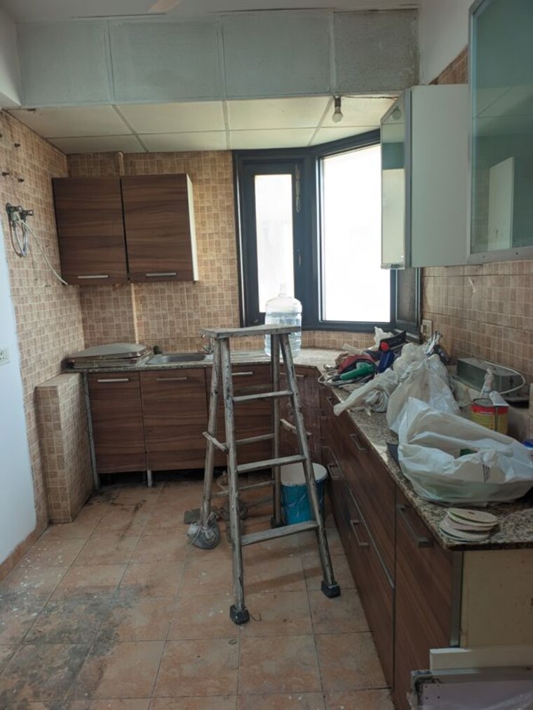 Kitchen, eros-kenwood-tower 4 Bedroom 2107 Sq.Ft. Apartment In Sector 39 Faridabad 9939767