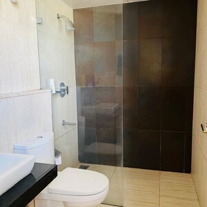 Bathroom in 4 BHK Apartment at Prestige Misty Waters, Coffee Board Layout – for Sale