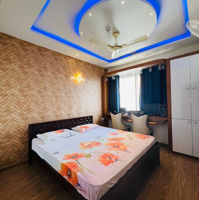 Bedroom, prestige-misty-waters 4 Bedroom 2375 Sq.Ft. Apartment In Coffee Board Layout Bangalore 9939776